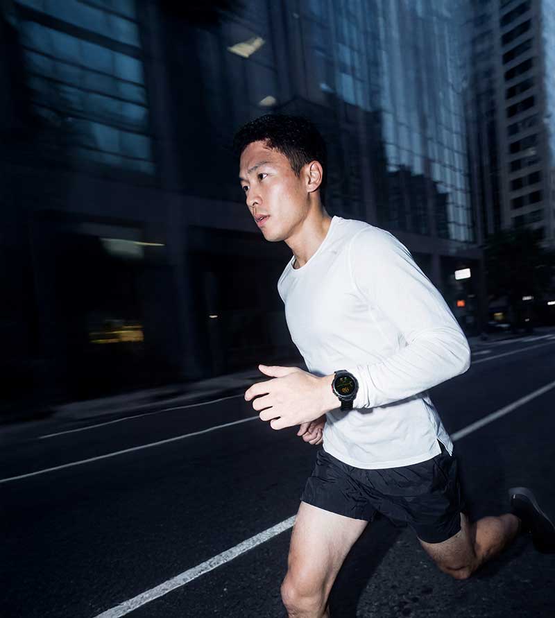 Street X running Male extended